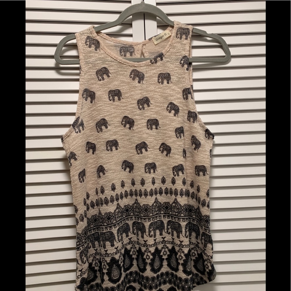 Bohemian Elephant Tank